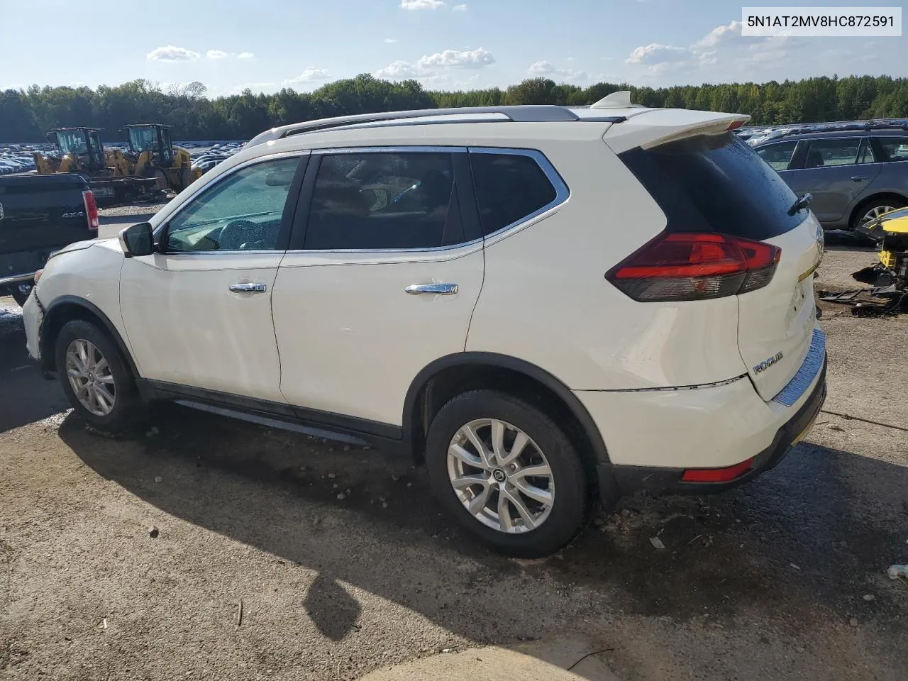 2017 Nissan Rogue Sv VIN: 5N1AT2MV8HC872591 Lot: 71762694