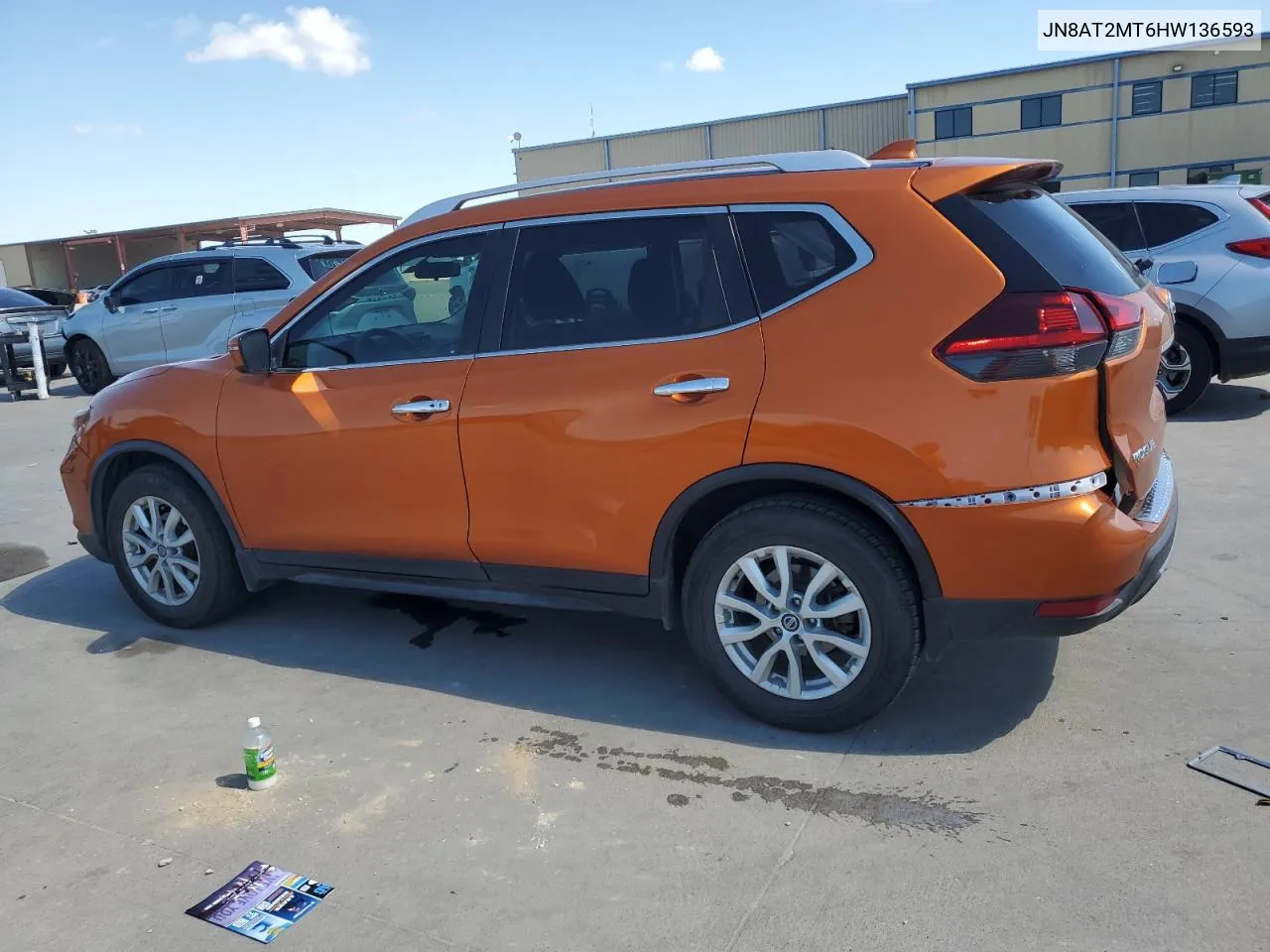 JN8AT2MT6HW136593 2017 Nissan Rogue S