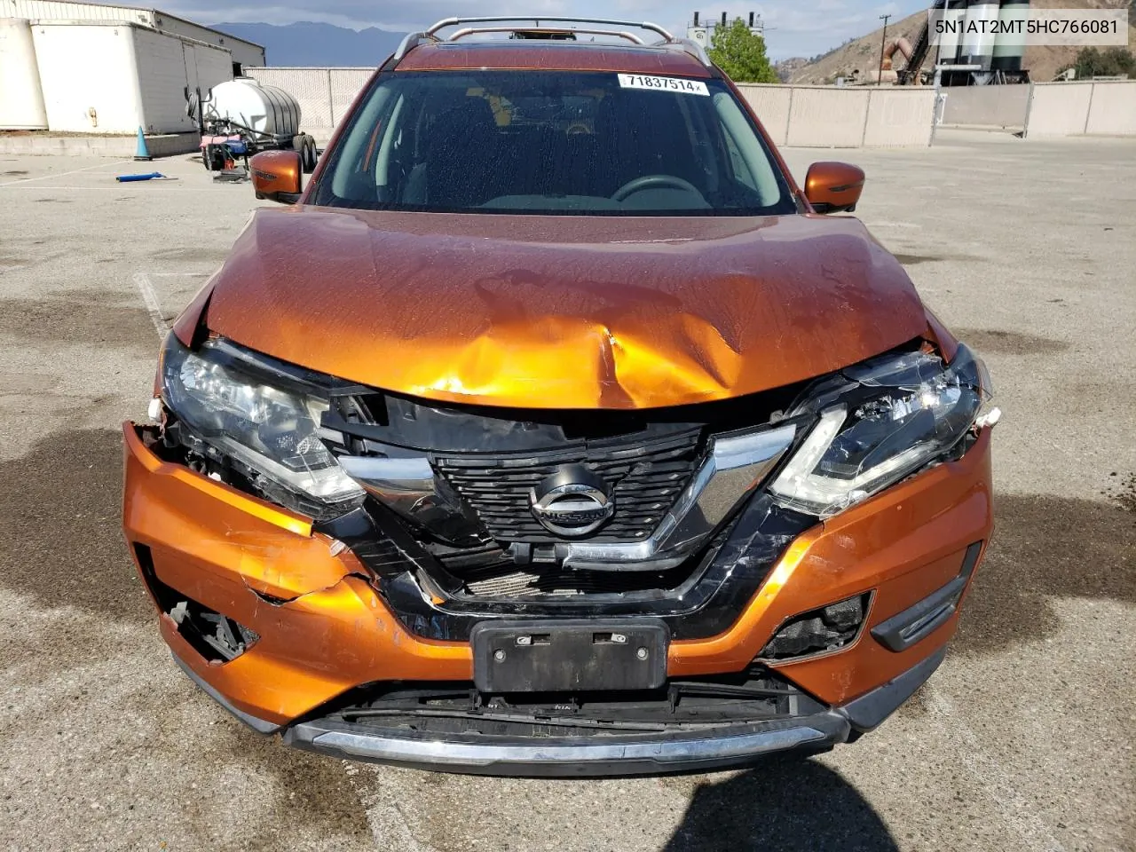 5N1AT2MT5HC766081 2017 Nissan Rogue S