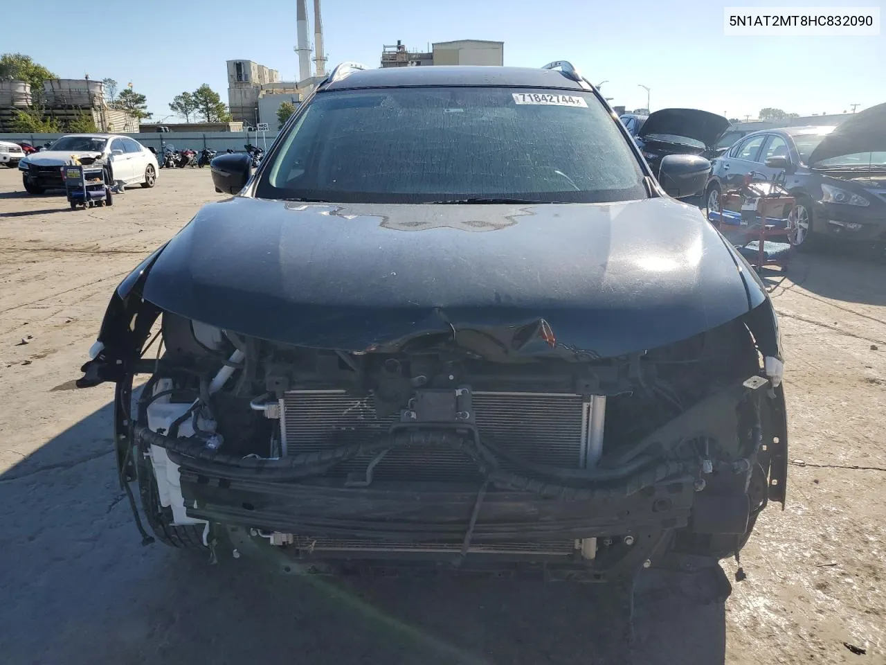 2017 Nissan Rogue S VIN: 5N1AT2MT8HC832090 Lot: 71842744