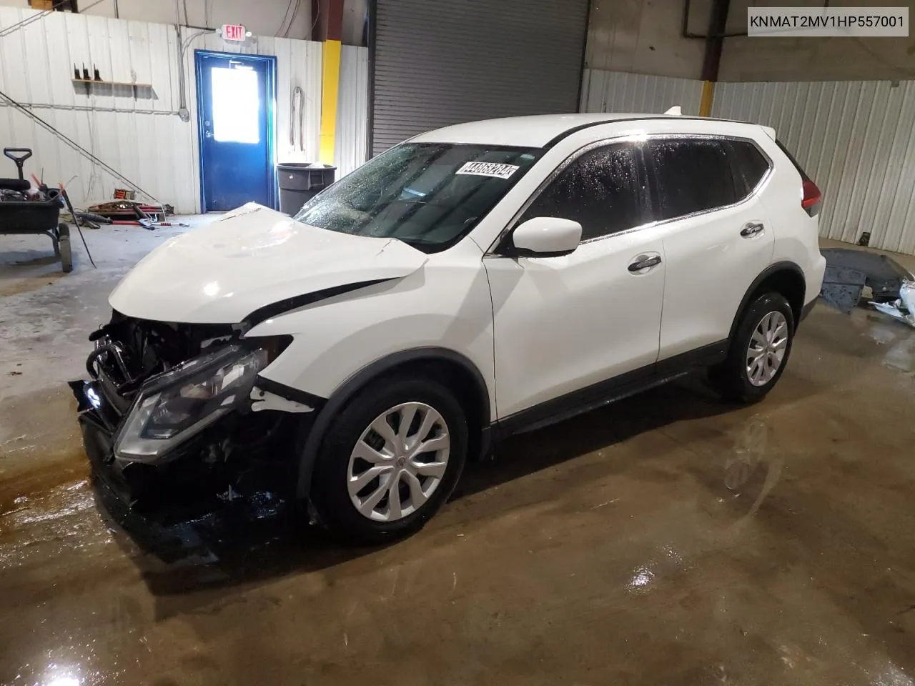 2017 Nissan Rogue S VIN: KNMAT2MV1HP557001 Lot: 71869384