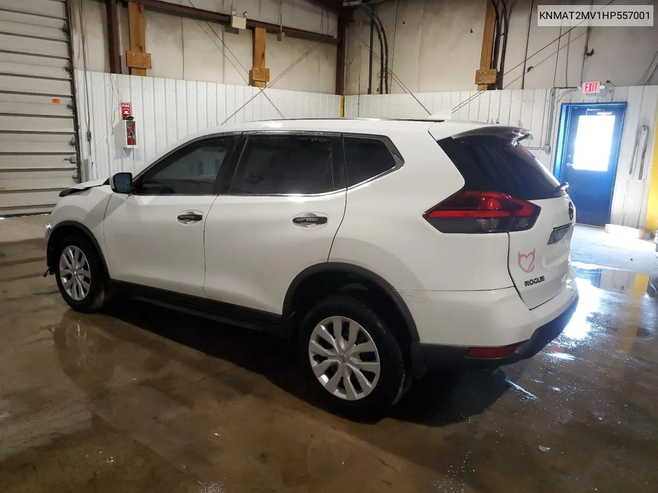 2017 Nissan Rogue S VIN: KNMAT2MV1HP557001 Lot: 71869384