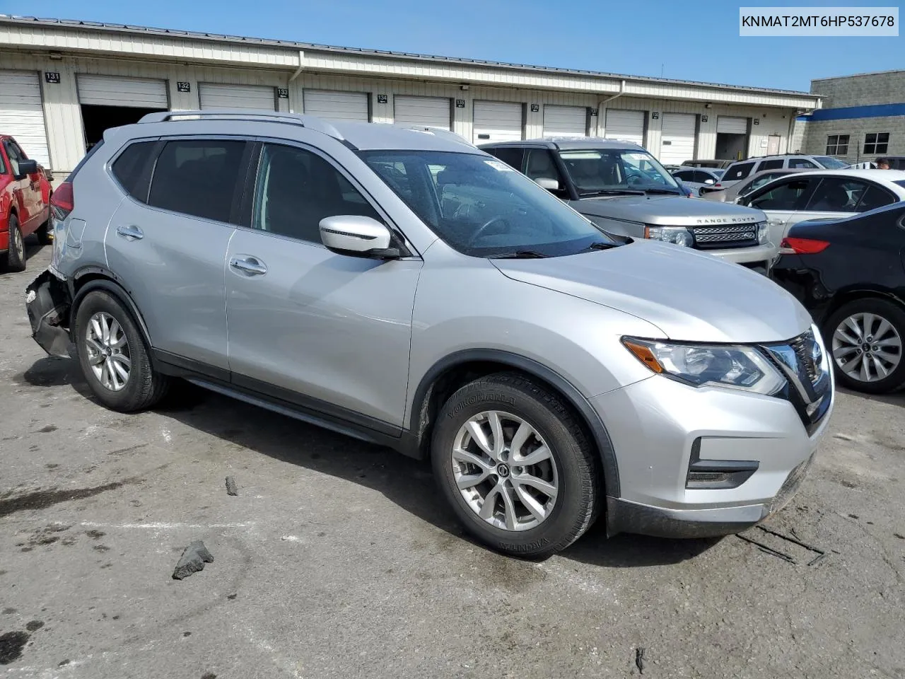 2017 Nissan Rogue S VIN: KNMAT2MT6HP537678 Lot: 71938254