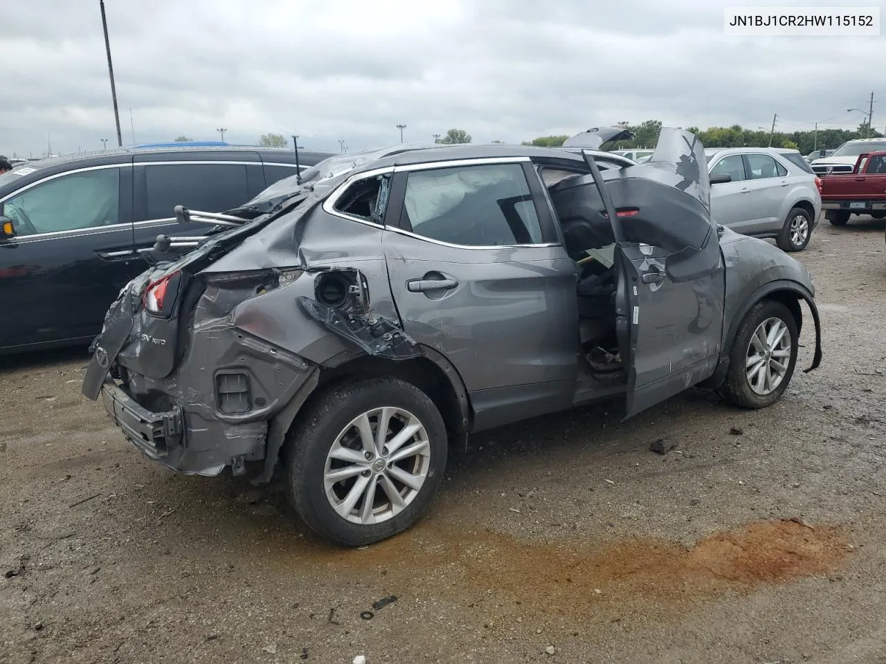 2017 Nissan Rogue Sport S VIN: JN1BJ1CR2HW115152 Lot: 71961524