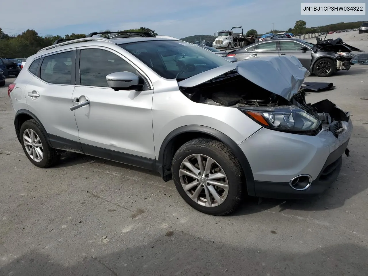 2017 Nissan Rogue Sport S VIN: JN1BJ1CP3HW034322 Lot: 71999064