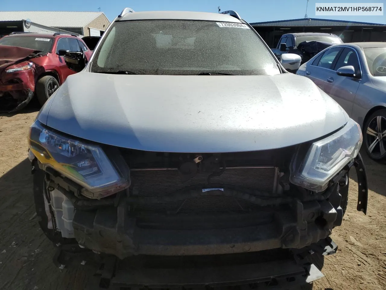 KNMAT2MV1HP568774 2017 Nissan Rogue S