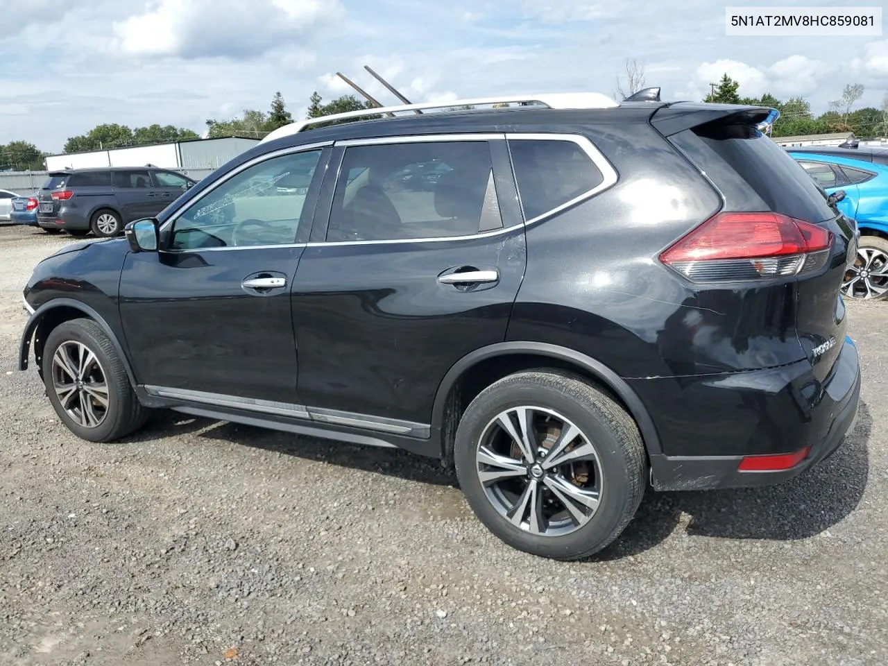 2017 Nissan Rogue Sv VIN: 5N1AT2MV8HC859081 Lot: 72012194