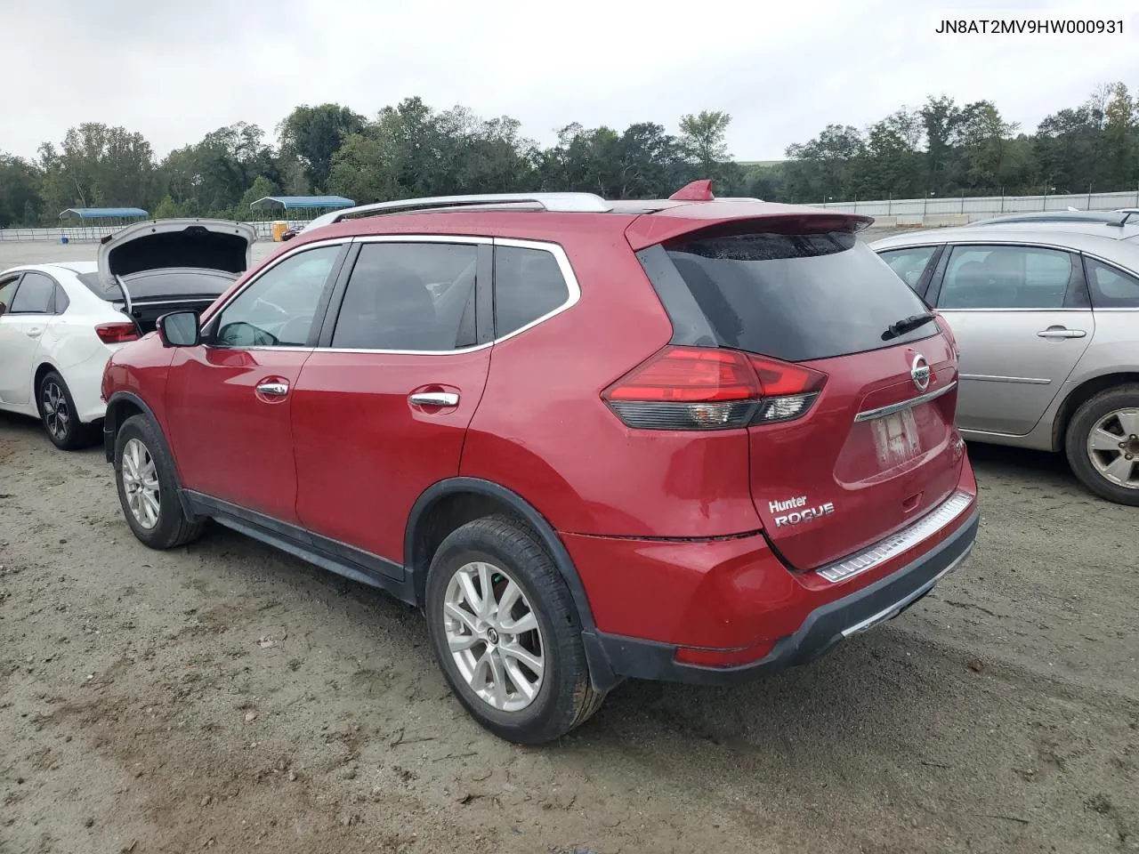 JN8AT2MV9HW000931 2017 Nissan Rogue S