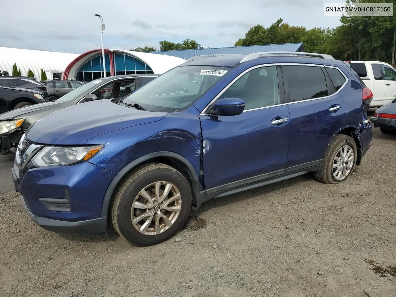 2017 Nissan Rogue Sv VIN: 5N1AT2MV0HC817150 Lot: 72055454