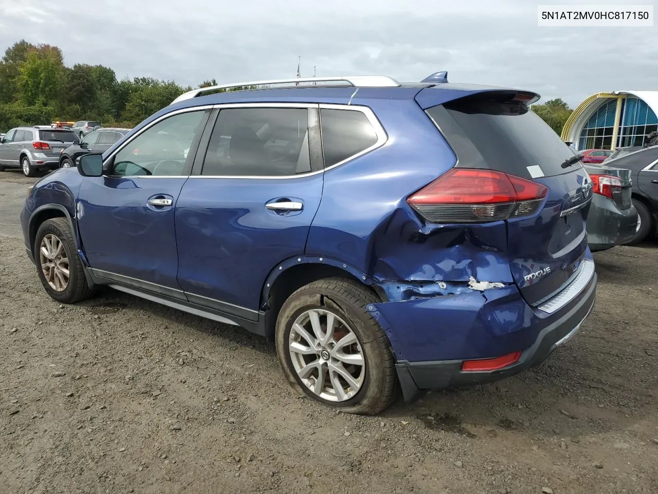 2017 Nissan Rogue Sv VIN: 5N1AT2MV0HC817150 Lot: 72055454