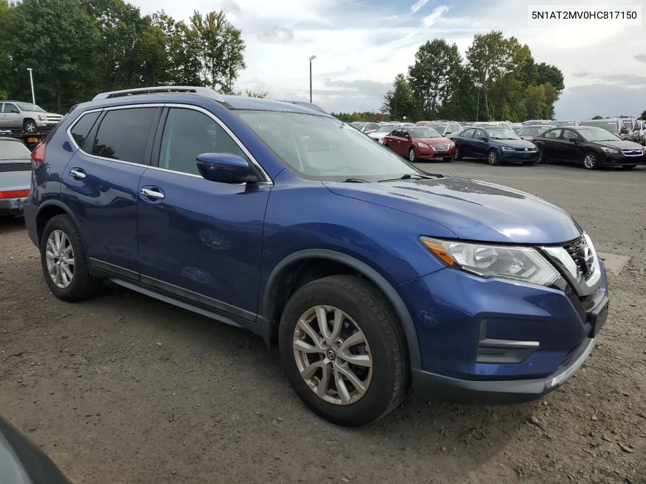 2017 Nissan Rogue Sv VIN: 5N1AT2MV0HC817150 Lot: 72055454