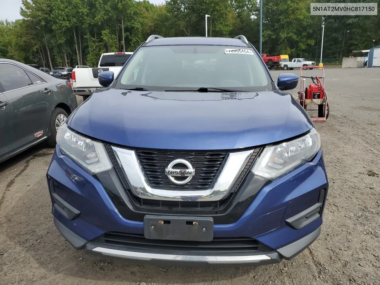 2017 Nissan Rogue Sv VIN: 5N1AT2MV0HC817150 Lot: 72055454