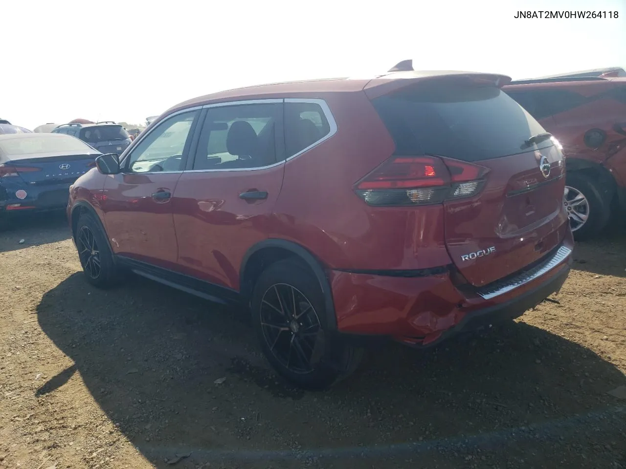 JN8AT2MV0HW264118 2017 Nissan Rogue S