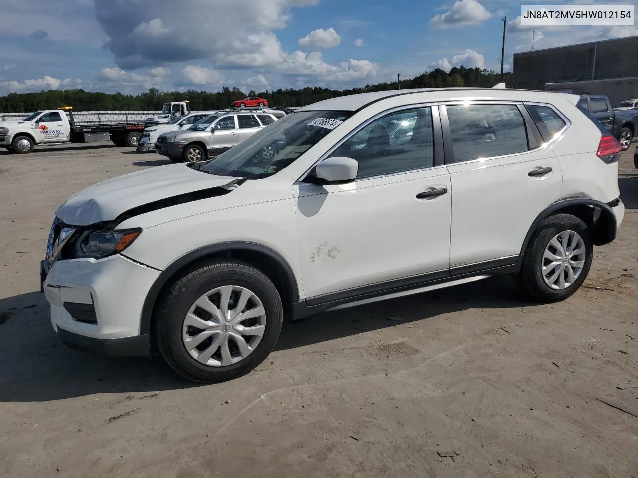 JN8AT2MV5HW012154 2017 Nissan Rogue S