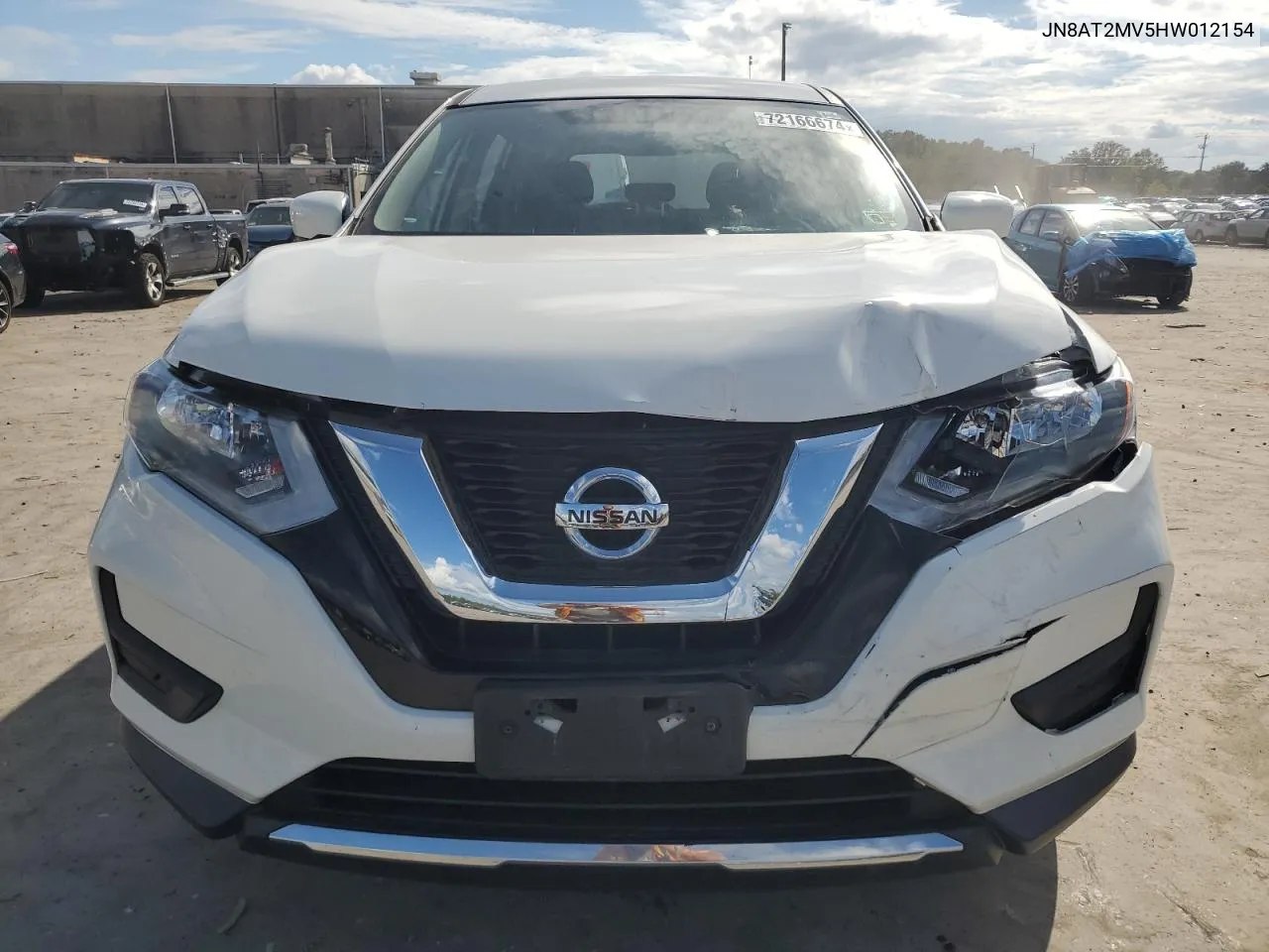 JN8AT2MV5HW012154 2017 Nissan Rogue S