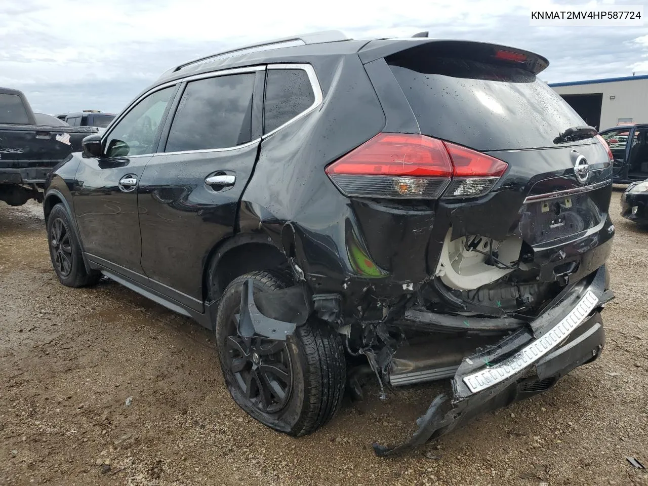 2017 Nissan Rogue S VIN: KNMAT2MV4HP587724 Lot: 72167934