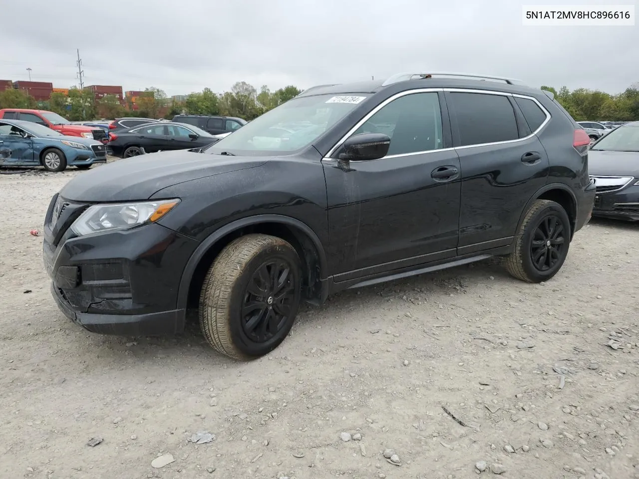 2017 Nissan Rogue Sv VIN: 5N1AT2MV8HC896616 Lot: 72194784