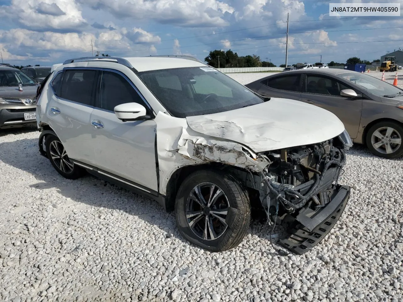 JN8AT2MT9HW405590 2017 Nissan Rogue S