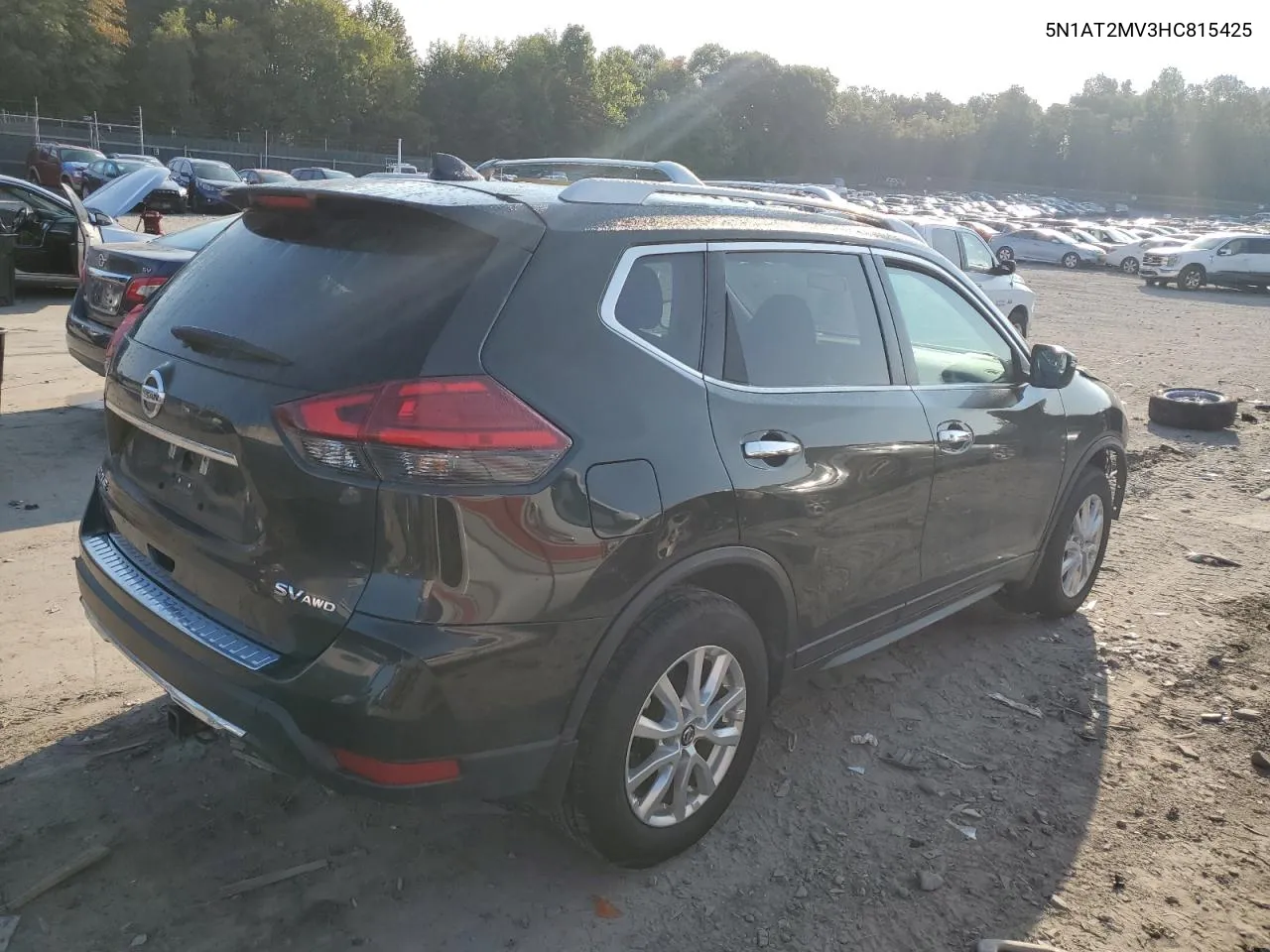 2017 Nissan Rogue Sv VIN: 5N1AT2MV3HC815425 Lot: 72216974