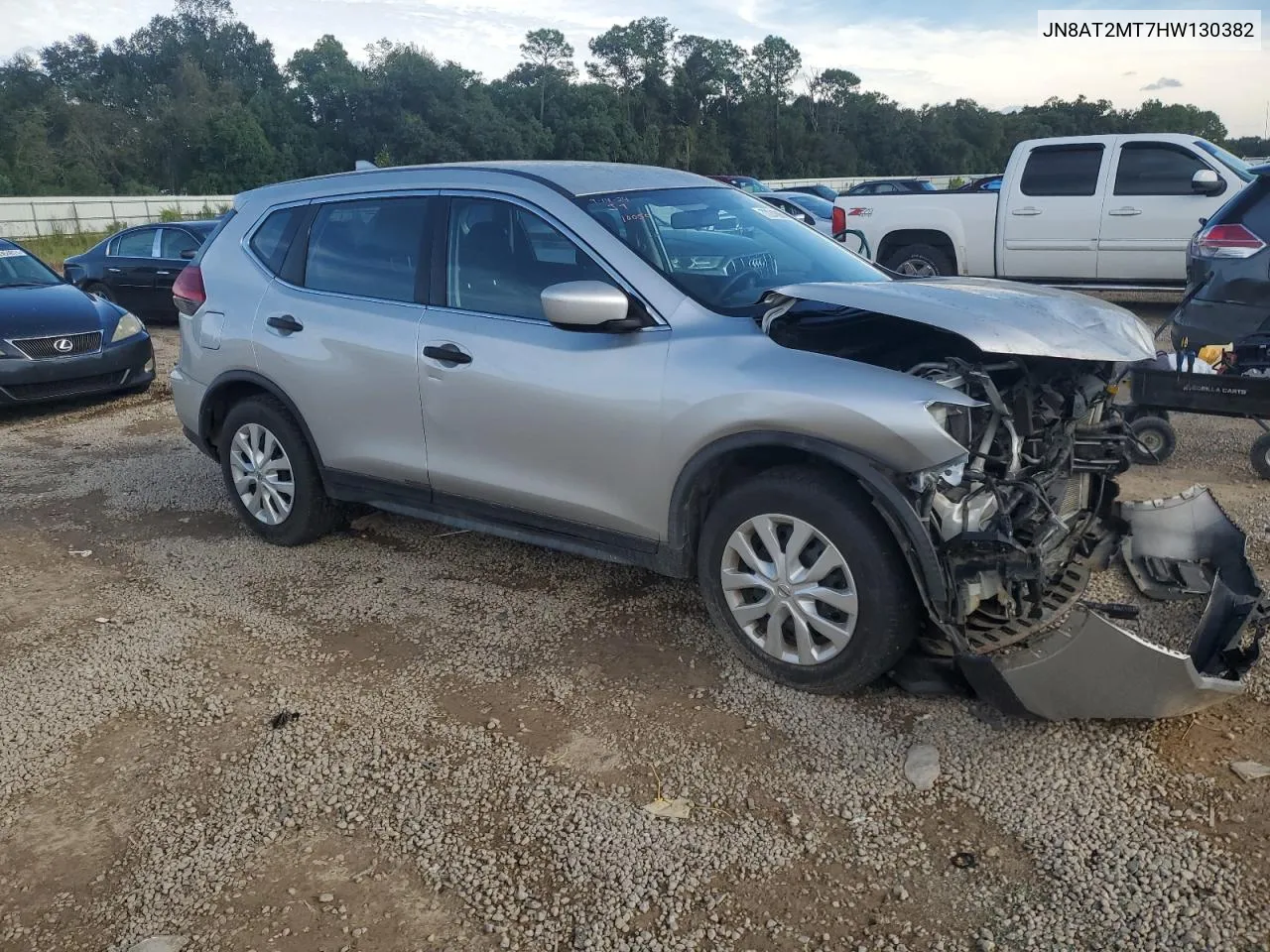 2017 Nissan Rogue S VIN: JN8AT2MT7HW130382 Lot: 72246854