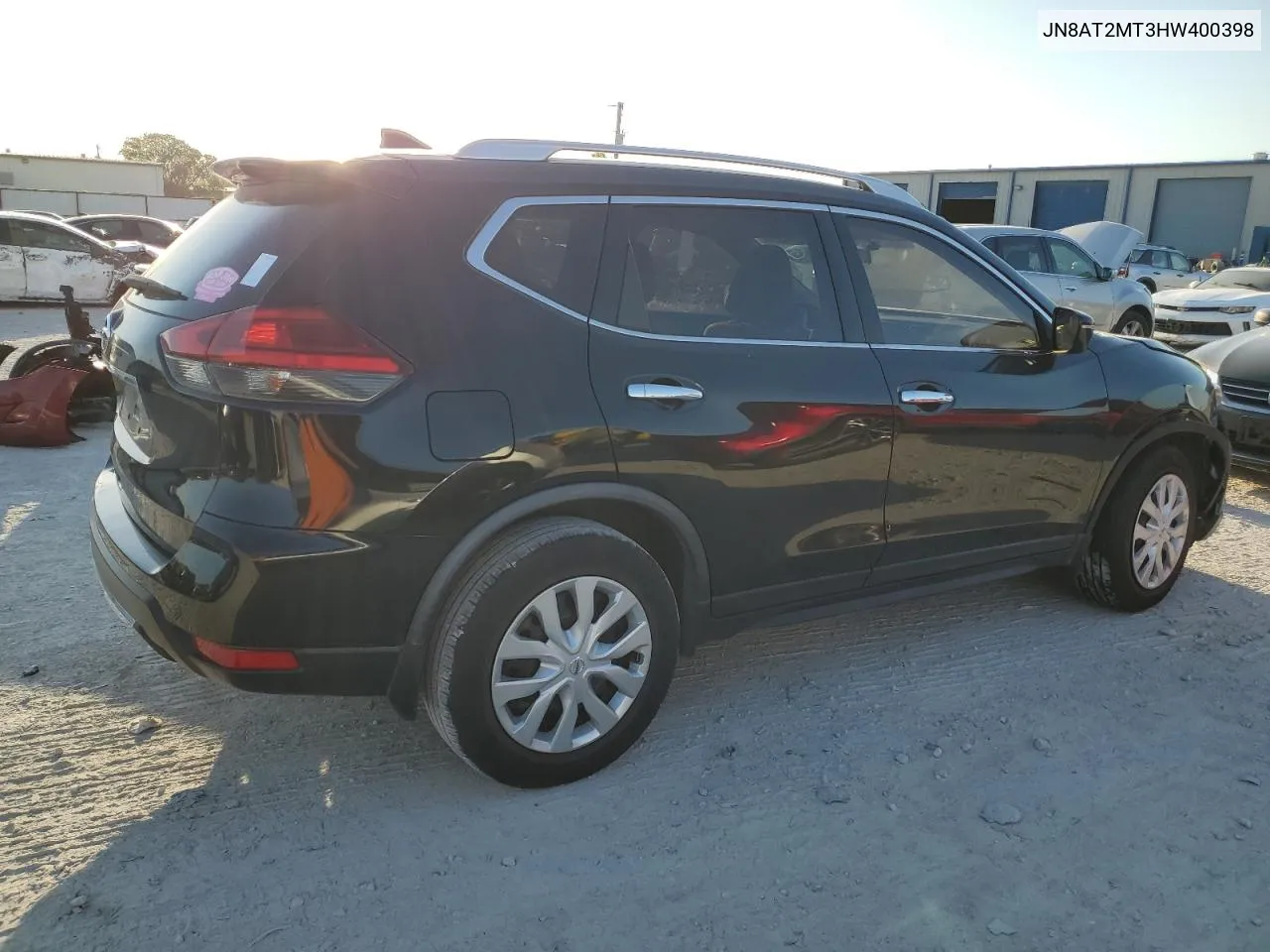 2017 Nissan Rogue S VIN: JN8AT2MT3HW400398 Lot: 72274324