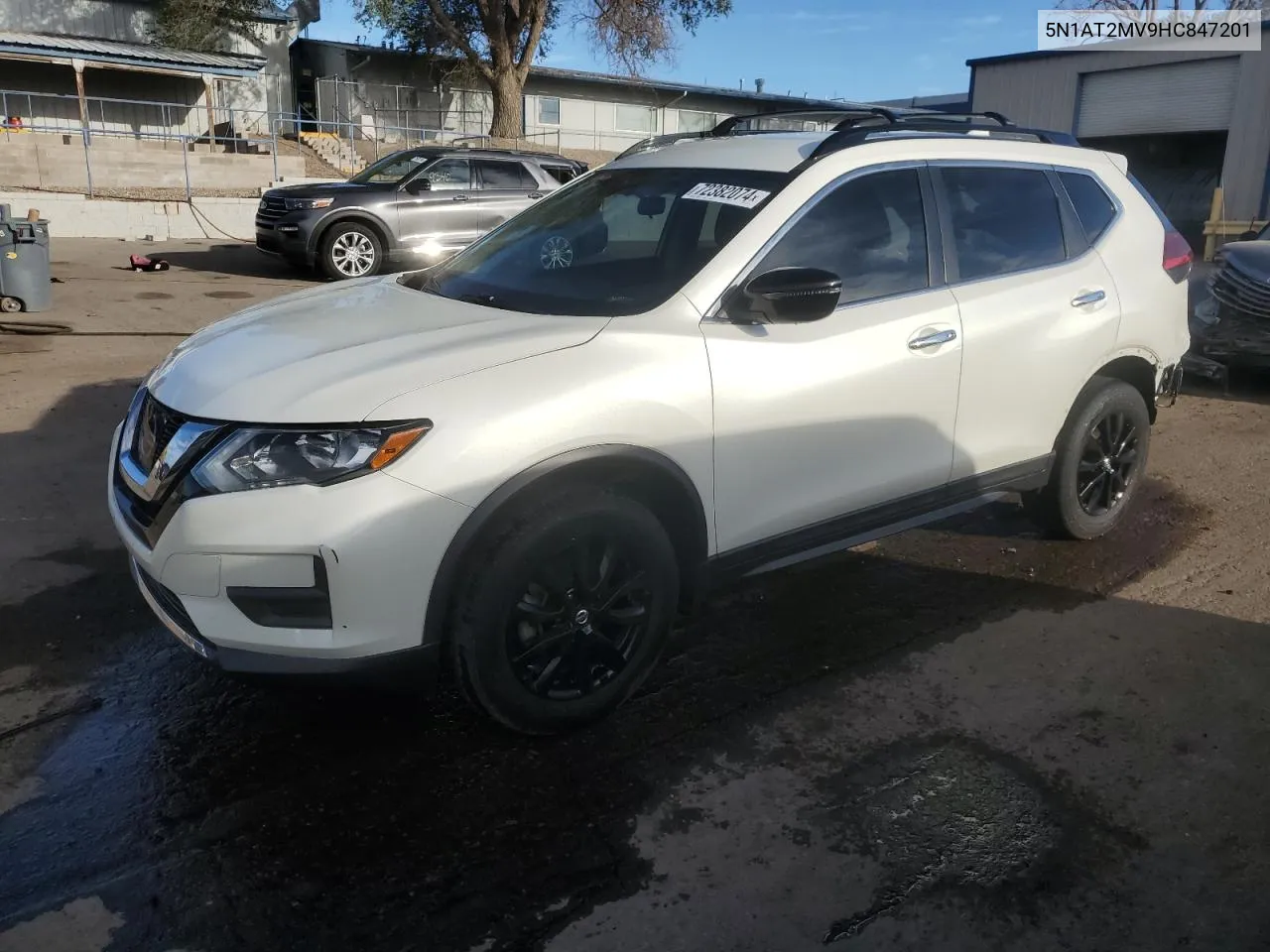 2017 Nissan Rogue Sv VIN: 5N1AT2MV9HC847201 Lot: 72382074