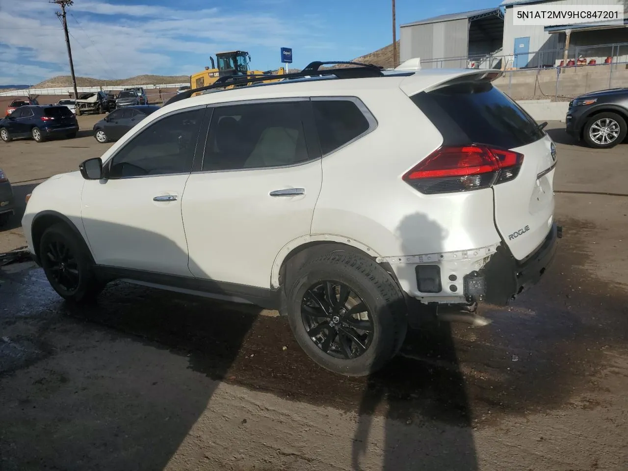 2017 Nissan Rogue Sv VIN: 5N1AT2MV9HC847201 Lot: 72382074