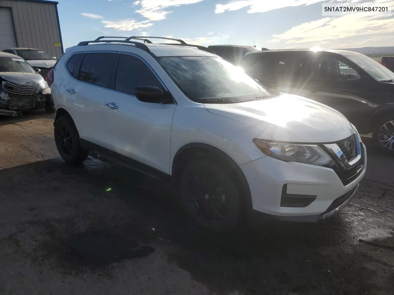 2017 Nissan Rogue Sv VIN: 5N1AT2MV9HC847201 Lot: 72382074