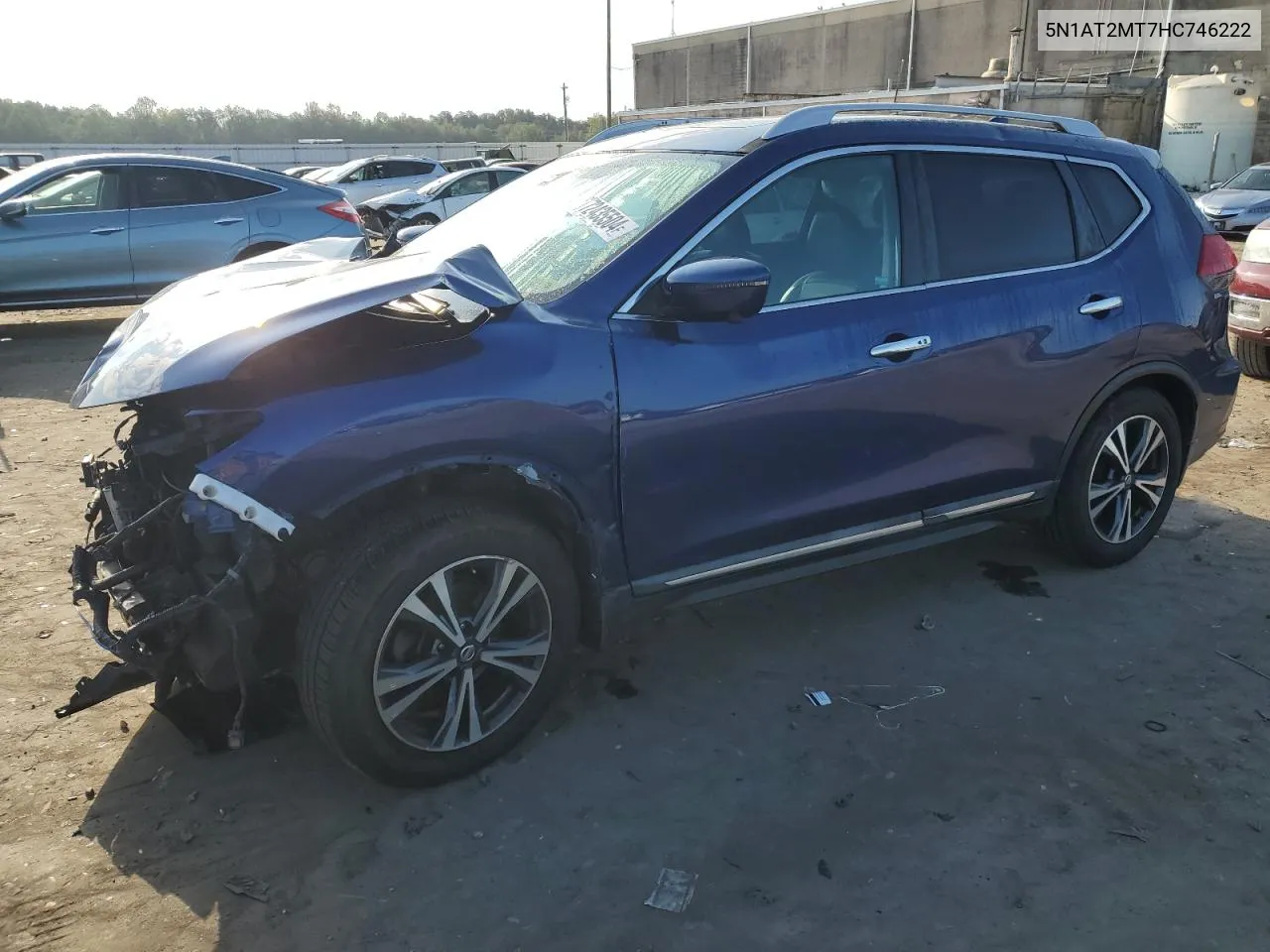 5N1AT2MT7HC746222 2017 Nissan Rogue S