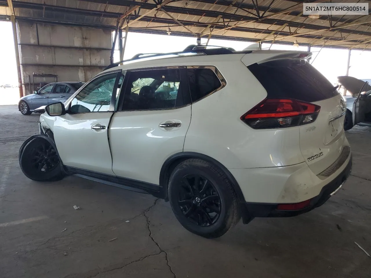 2017 Nissan Rogue S VIN: 5N1AT2MT6HC800514 Lot: 72454224