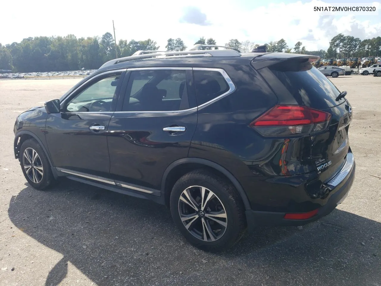 2017 Nissan Rogue Sv VIN: 5N1AT2MV0HC870320 Lot: 72507114