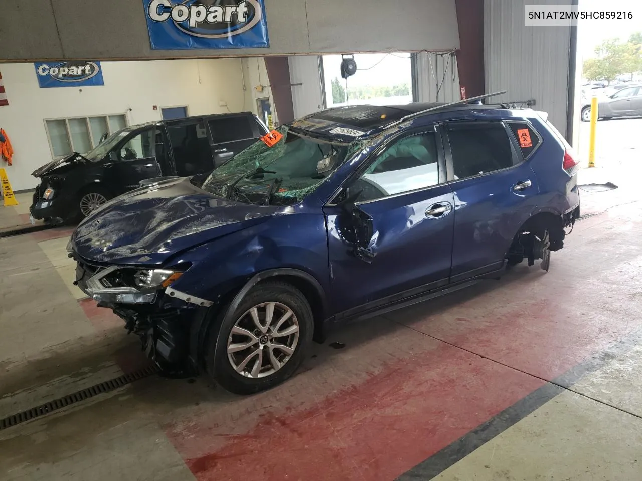 5N1AT2MV5HC859216 2017 Nissan Rogue Sv