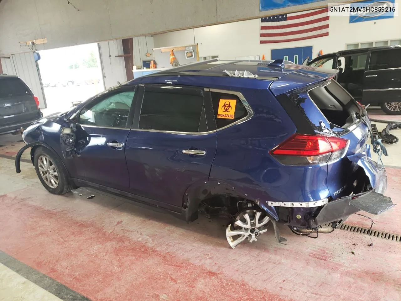 5N1AT2MV5HC859216 2017 Nissan Rogue Sv