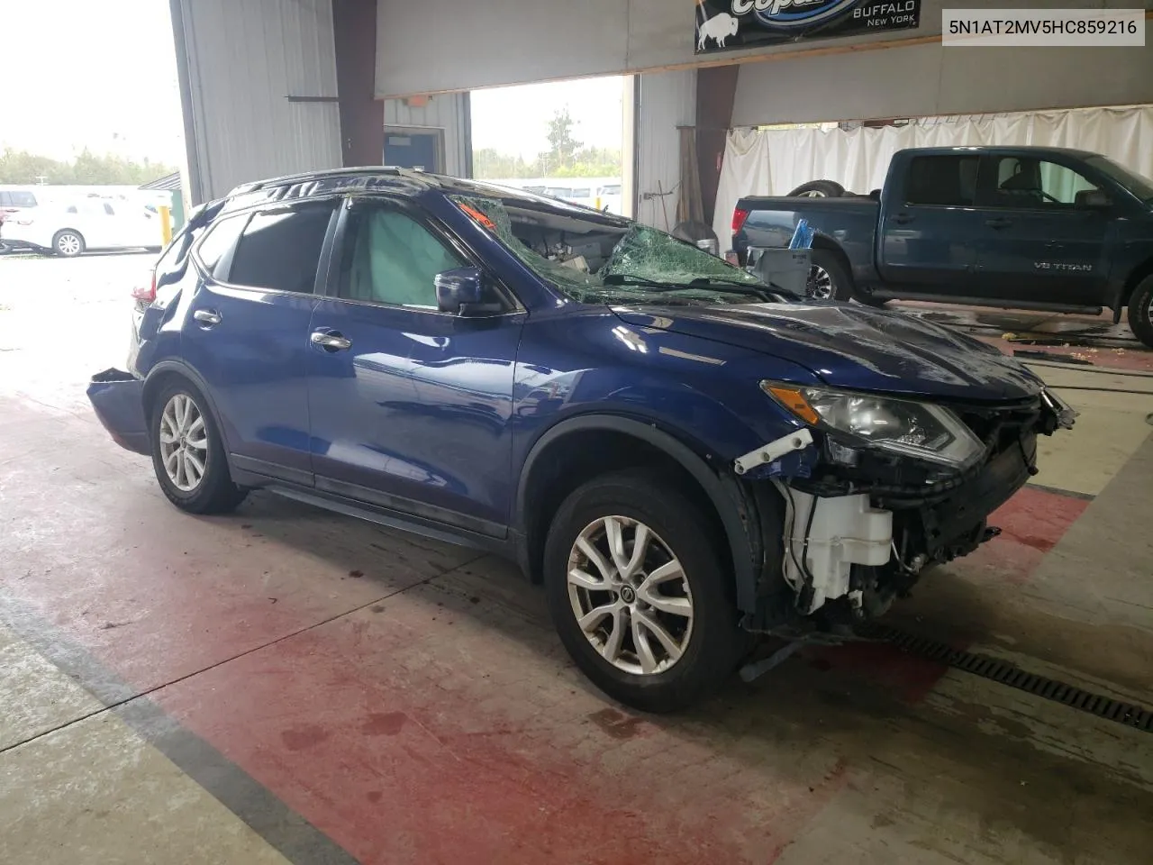 5N1AT2MV5HC859216 2017 Nissan Rogue Sv