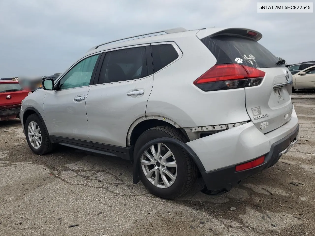 2017 Nissan Rogue S VIN: 5N1AT2MT6HC822545 Lot: 72562824