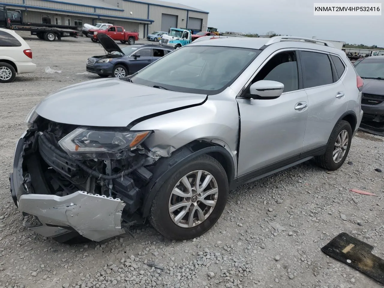 2017 Nissan Rogue S VIN: KNMAT2MV4HP532416 Lot: 72565984