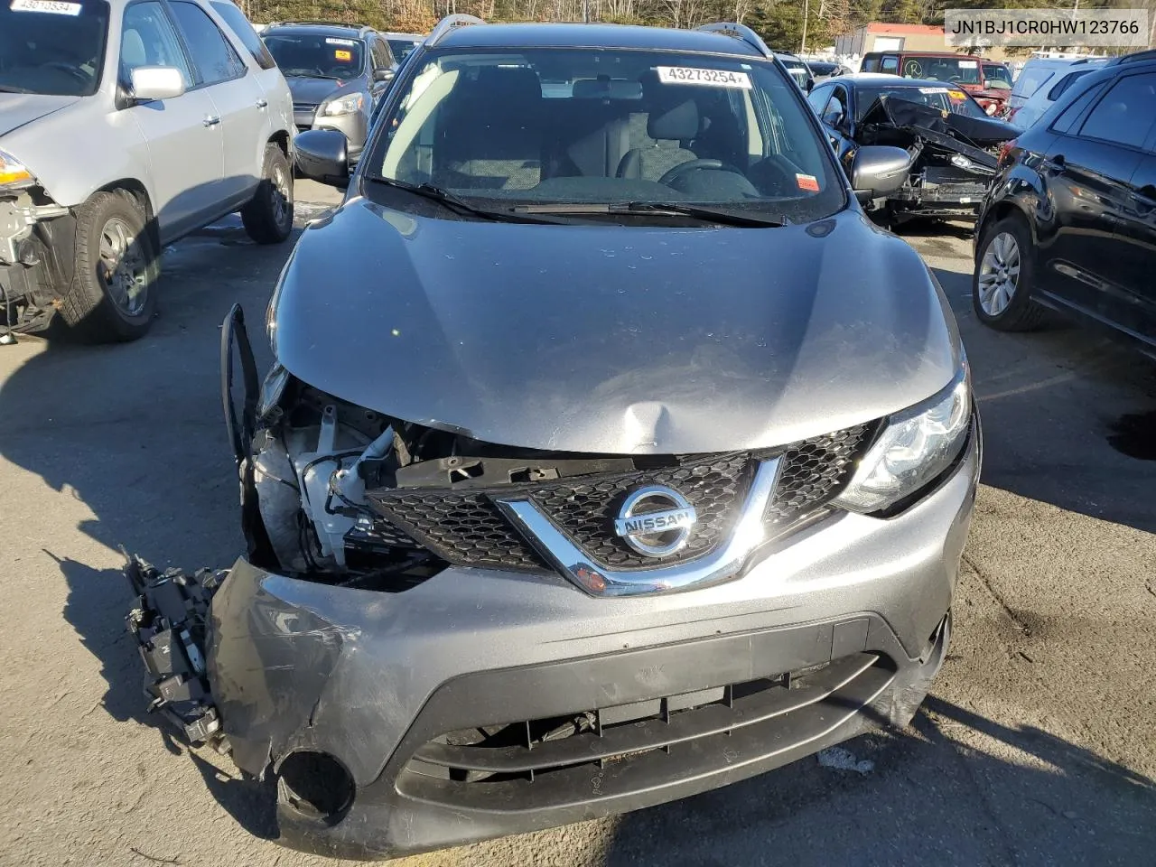 2017 Nissan Rogue Sport S VIN: JN1BJ1CR0HW123766 Lot: 72632794