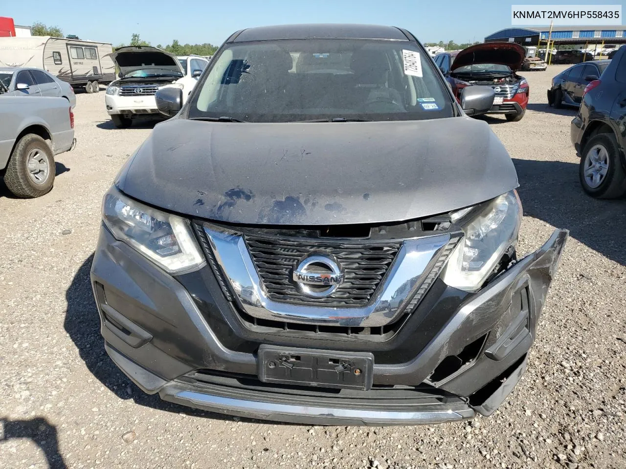 2017 Nissan Rogue S VIN: KNMAT2MV6HP558435 Lot: 72648764