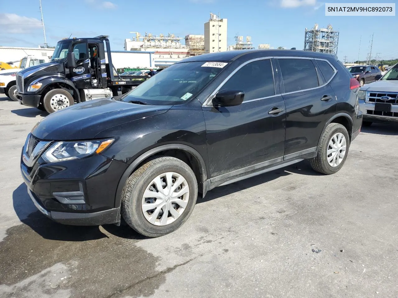 2017 Nissan Rogue Sv VIN: 5N1AT2MV9HC892073 Lot: 72713684