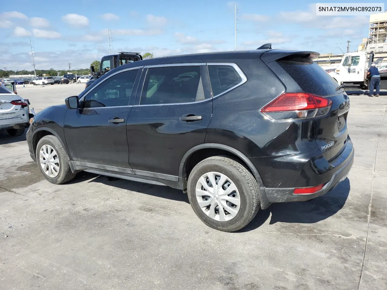 2017 Nissan Rogue Sv VIN: 5N1AT2MV9HC892073 Lot: 72713684