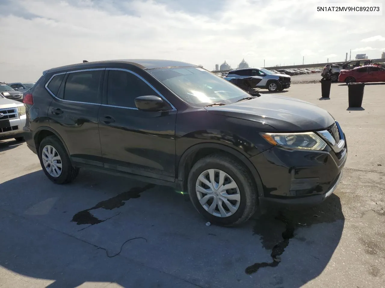 2017 Nissan Rogue Sv VIN: 5N1AT2MV9HC892073 Lot: 72713684