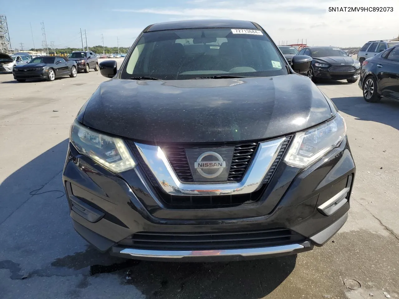 2017 Nissan Rogue Sv VIN: 5N1AT2MV9HC892073 Lot: 72713684