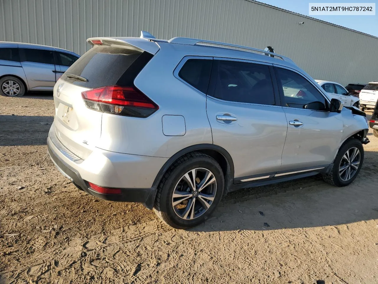 2017 Nissan Rogue S VIN: 5N1AT2MT9HC787242 Lot: 72716334