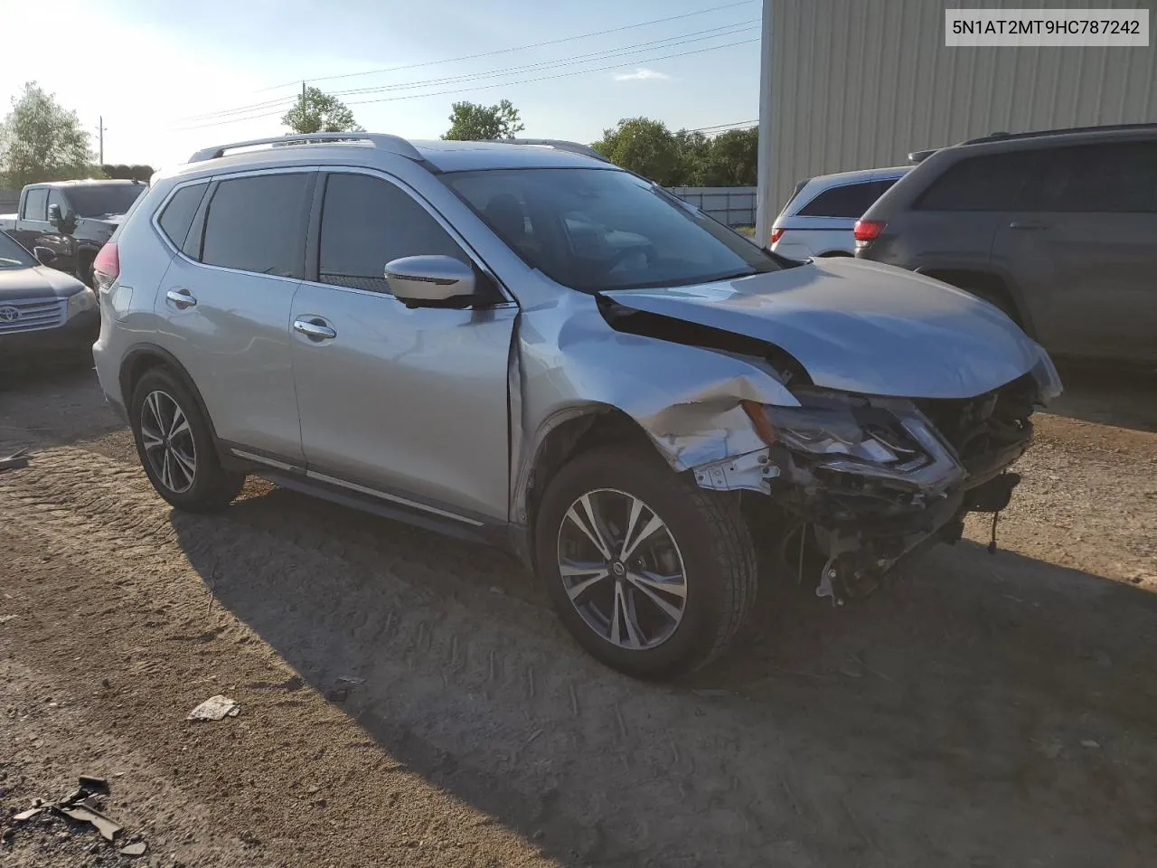 2017 Nissan Rogue S VIN: 5N1AT2MT9HC787242 Lot: 72716334