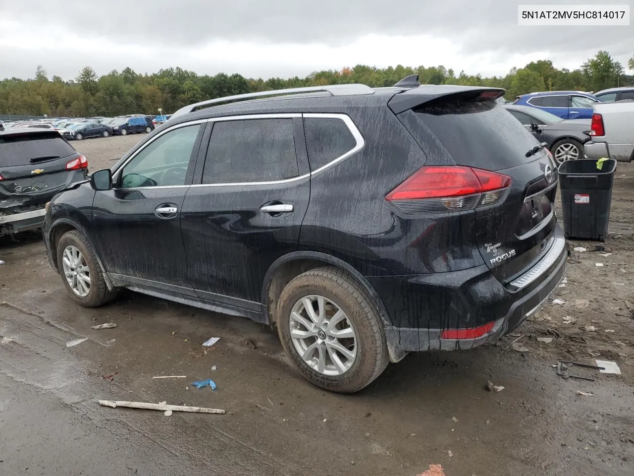 2017 Nissan Rogue Sv VIN: 5N1AT2MV5HC814017 Lot: 72721414