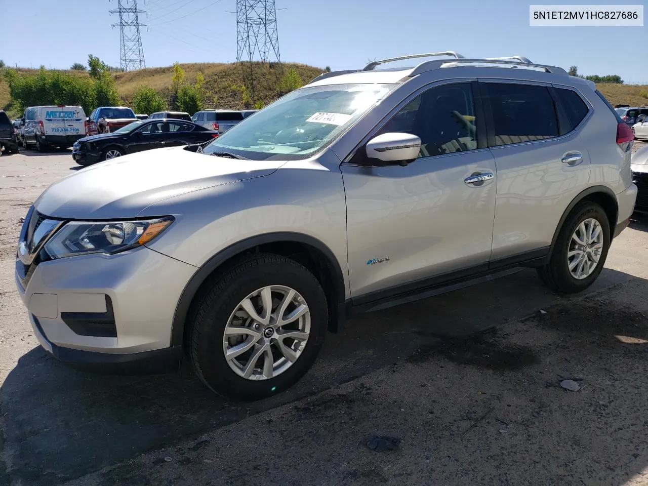 5N1ET2MV1HC827686 2017 Nissan Rogue Sv Hybrid