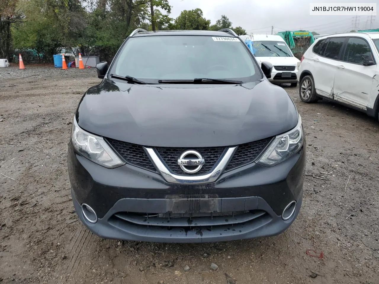 JN1BJ1CR7HW119004 2017 Nissan Rogue Sport S