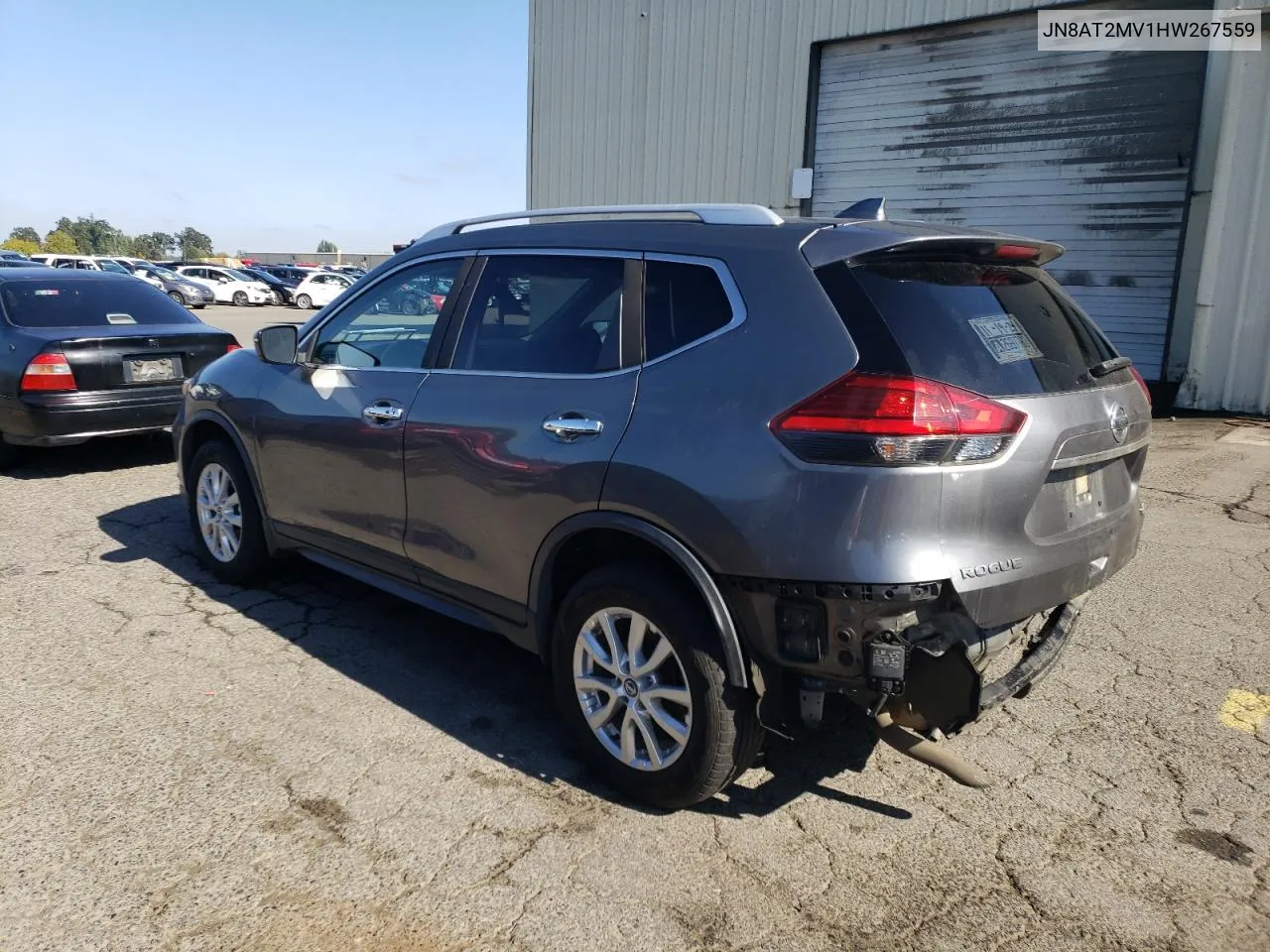 2017 Nissan Rogue S VIN: JN8AT2MV1HW267559 Lot: 72812284