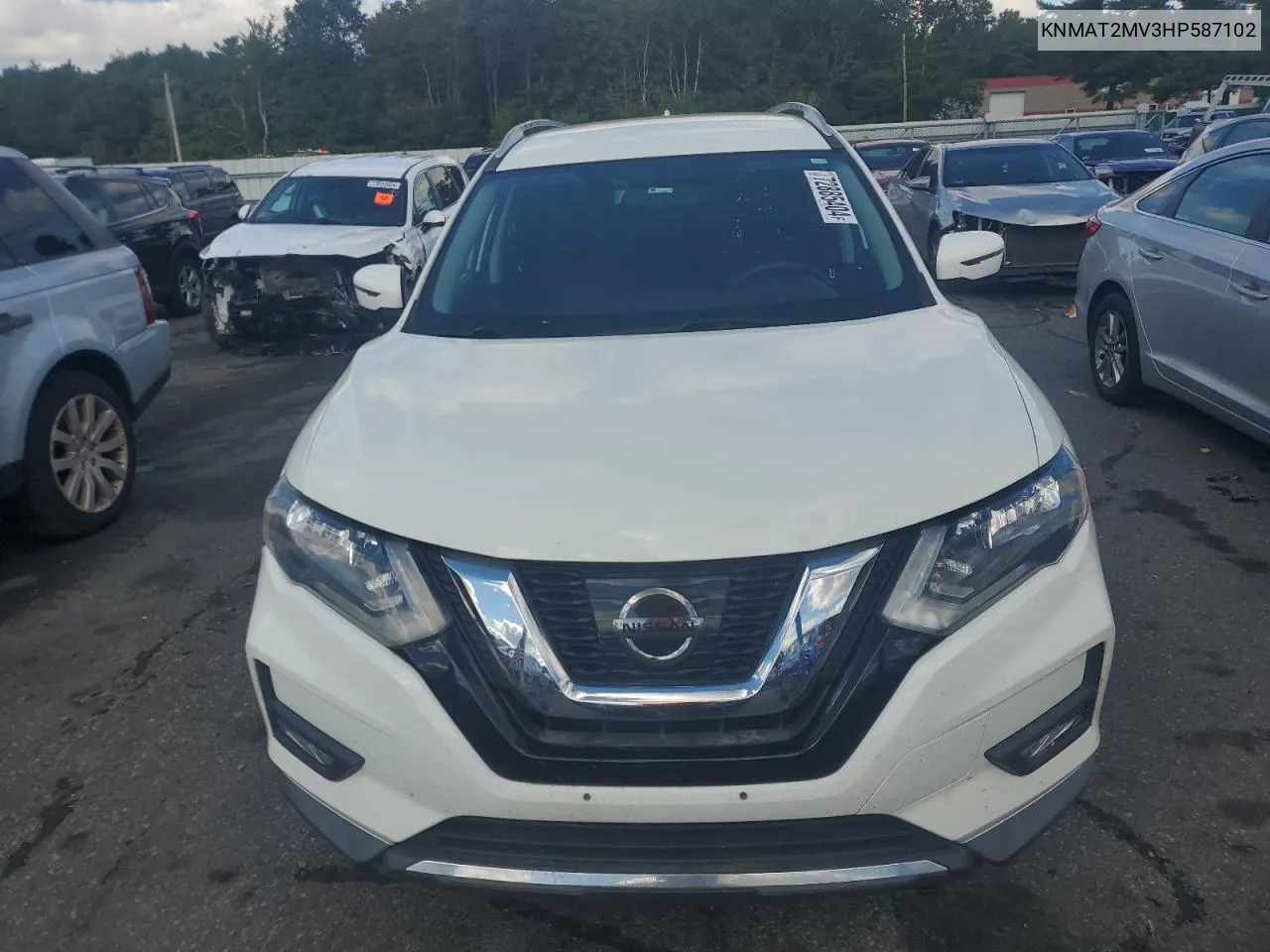 2017 Nissan Rogue S VIN: KNMAT2MV3HP587102 Lot: 72885404