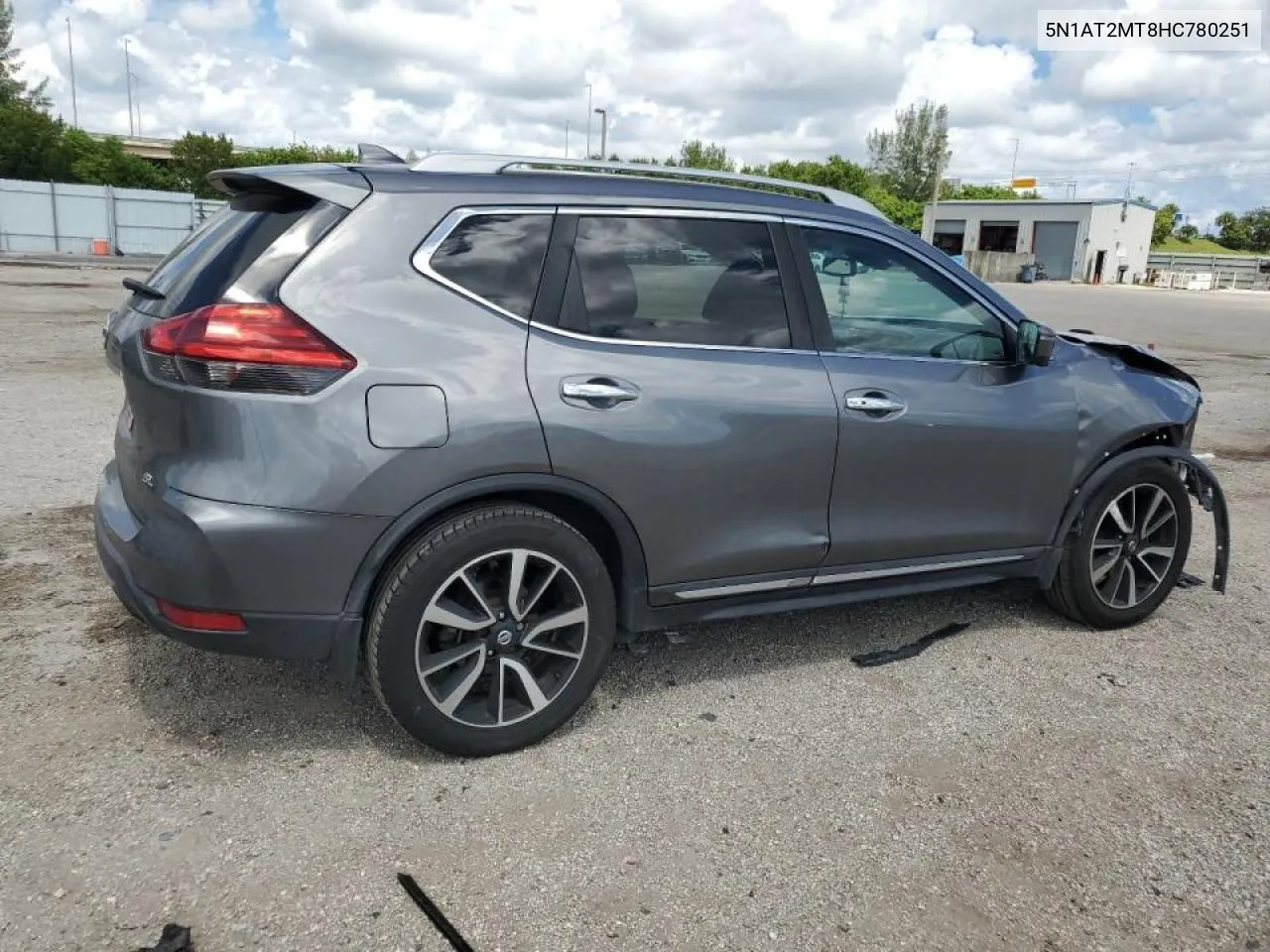 2017 Nissan Rogue S VIN: 5N1AT2MT8HC780251 Lot: 72938784